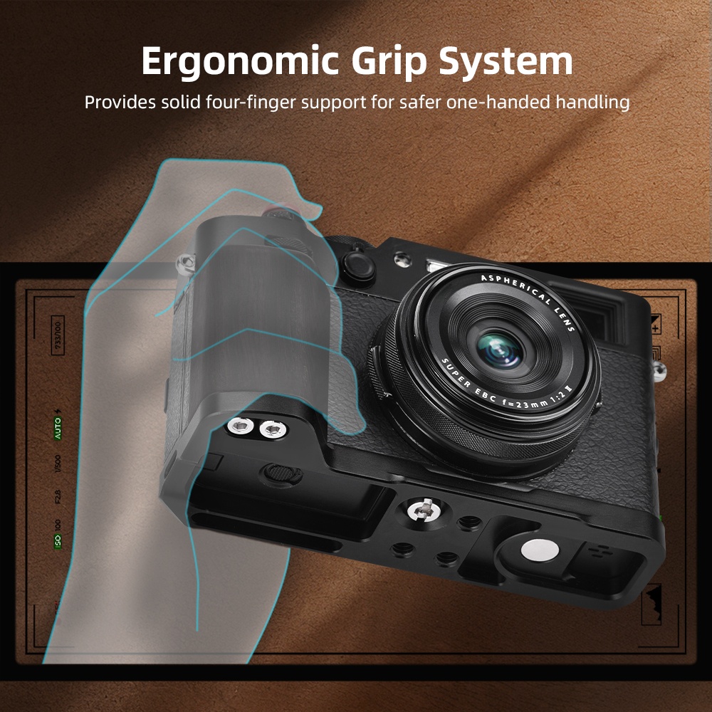 Fujifilm Camera X100Vi - Camera L Plate Bracket Hand Grip