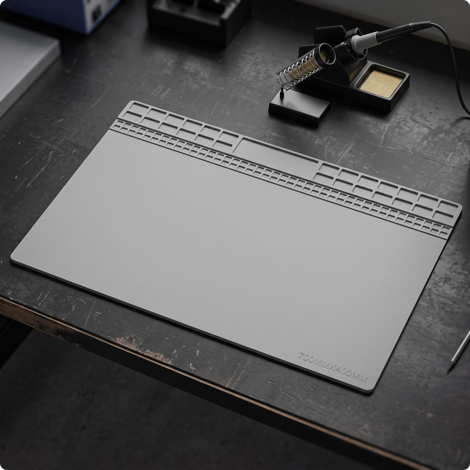 Electronic Repair - Heat Resistant Silicone Mat for Soldering
