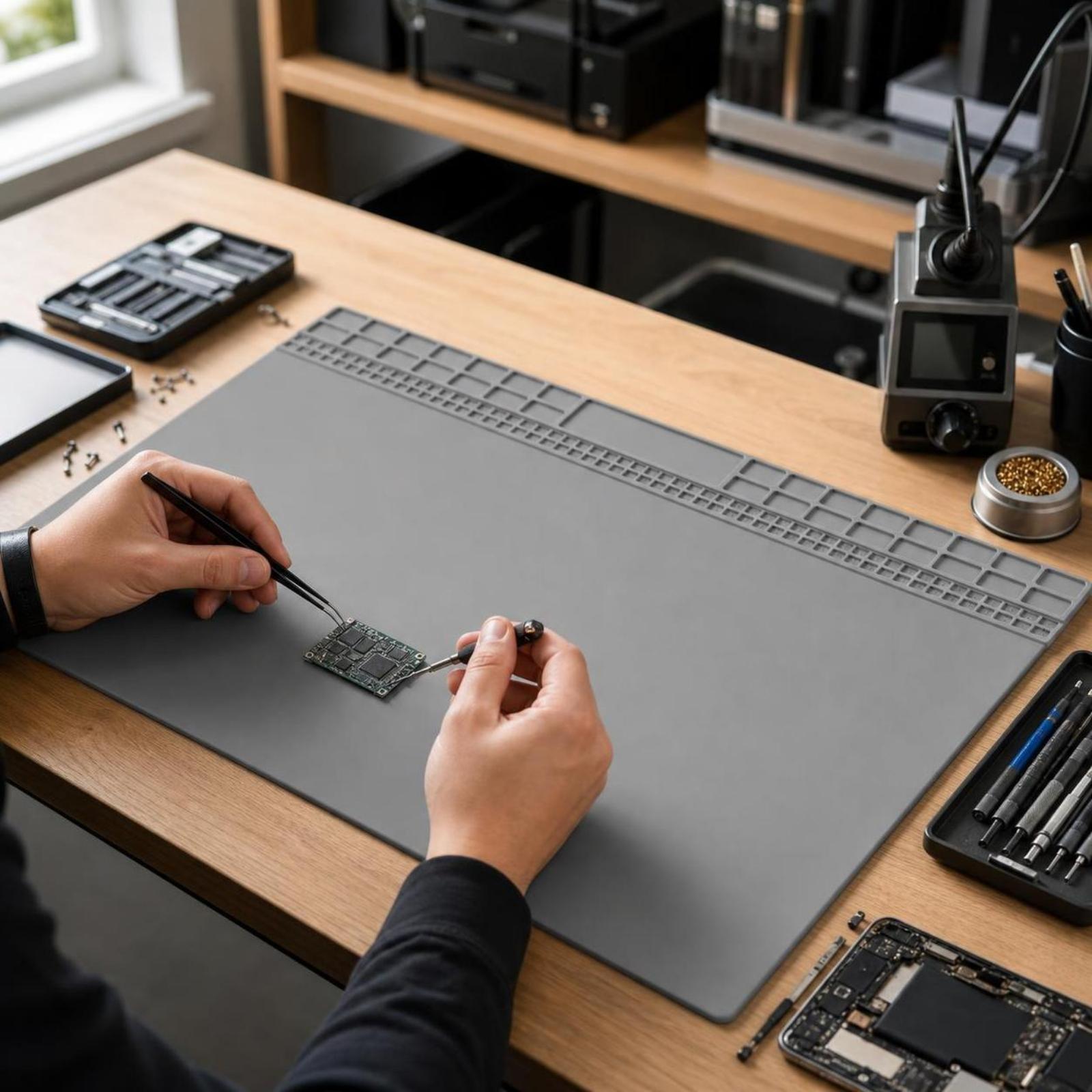 Heat Resistant Pad Silicone So - Electronic Repair review and price