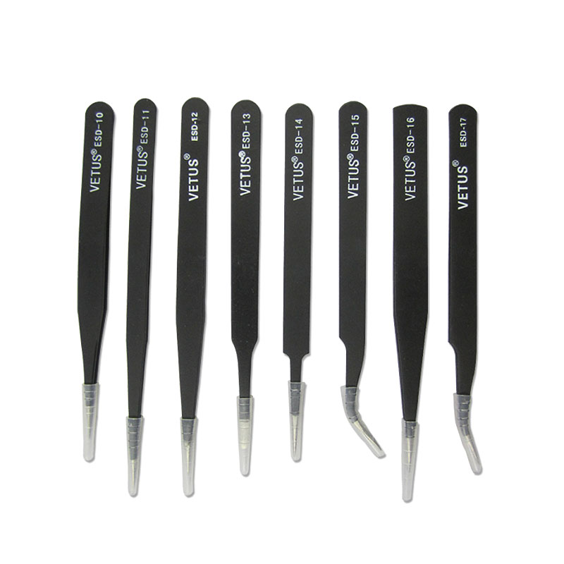 Anti‑Static Stainless Steel Tw - Smd Tweezer Set review and price