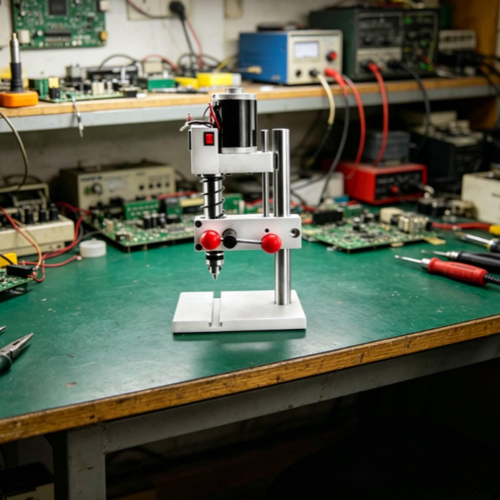 Small Tabletop Drill Press 0.4 - Electronic Repair review and price