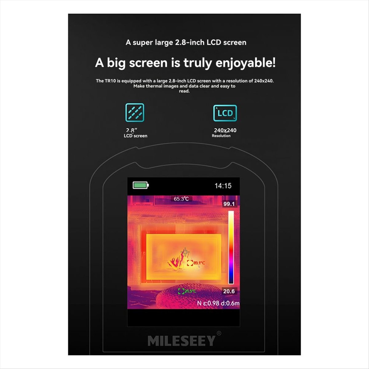 DT38 Mileseey TR10 Infrared Th - Electronics Repair Images review and price