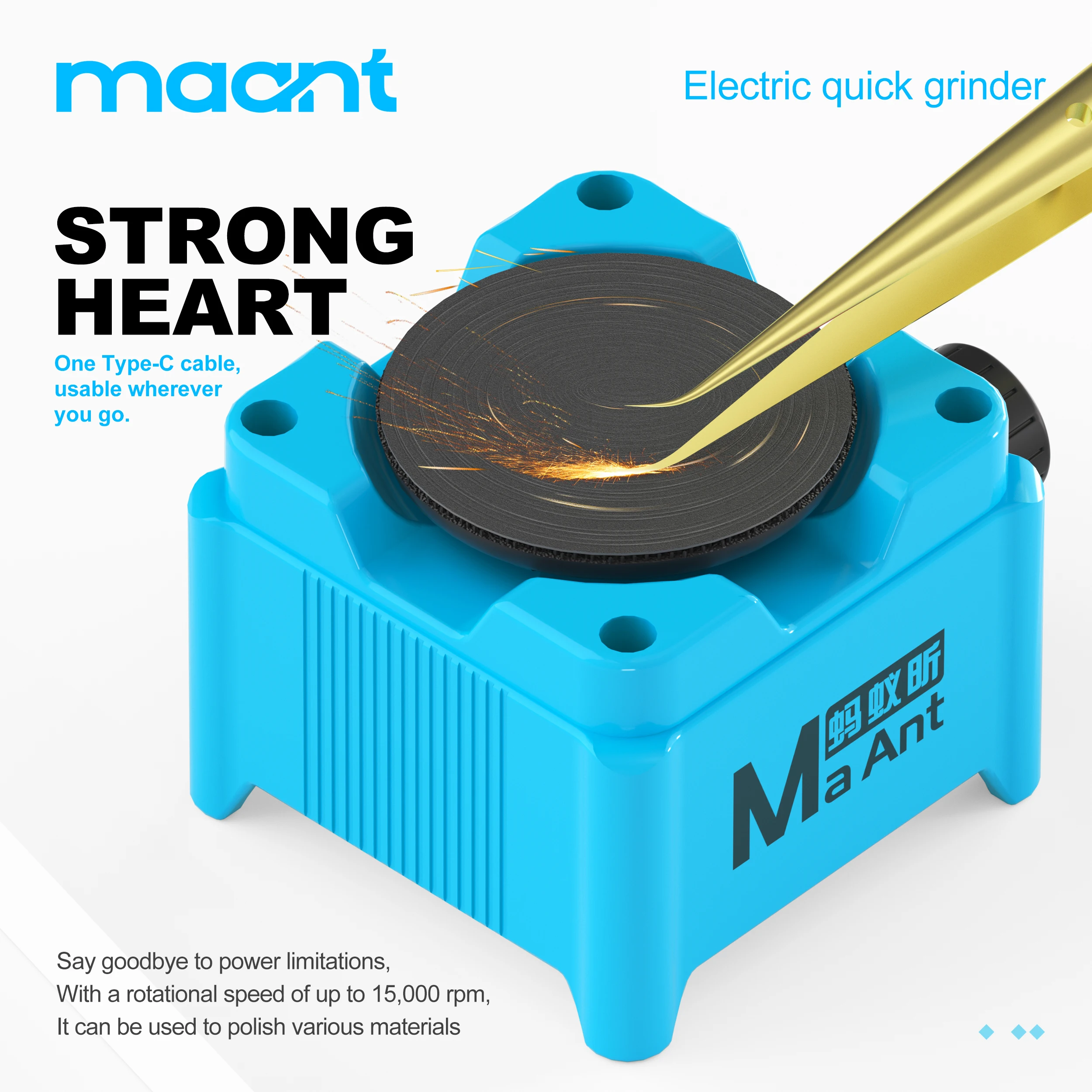 MaAnt KM1 Electric Grinder 700 - Electronic Repair review and price