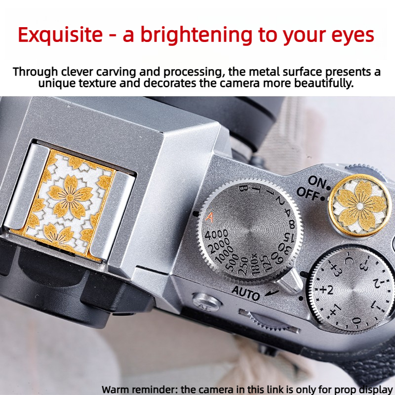Metal Hot Shoe Cover Threaded  - Fujifilm Camera X100Vi review and price