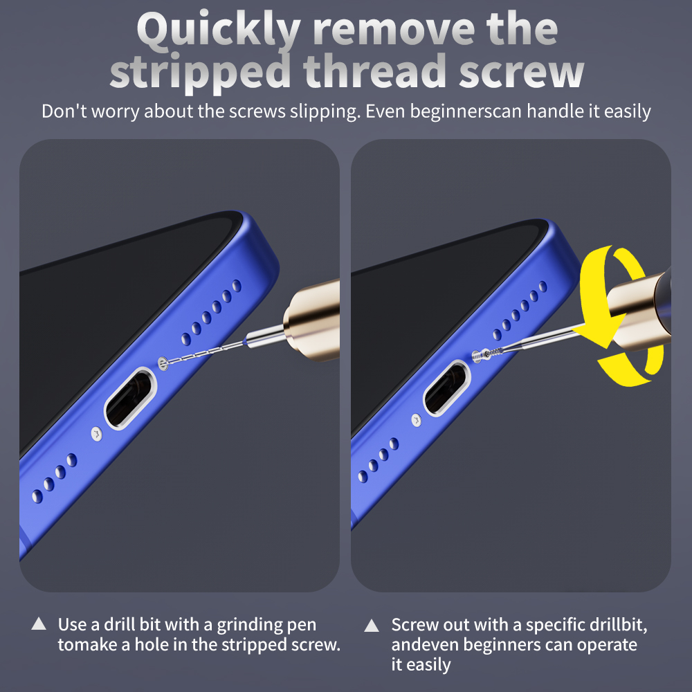 2Pcs Sliding Drill Bit Alloy S - Electronics Repair Business review and price