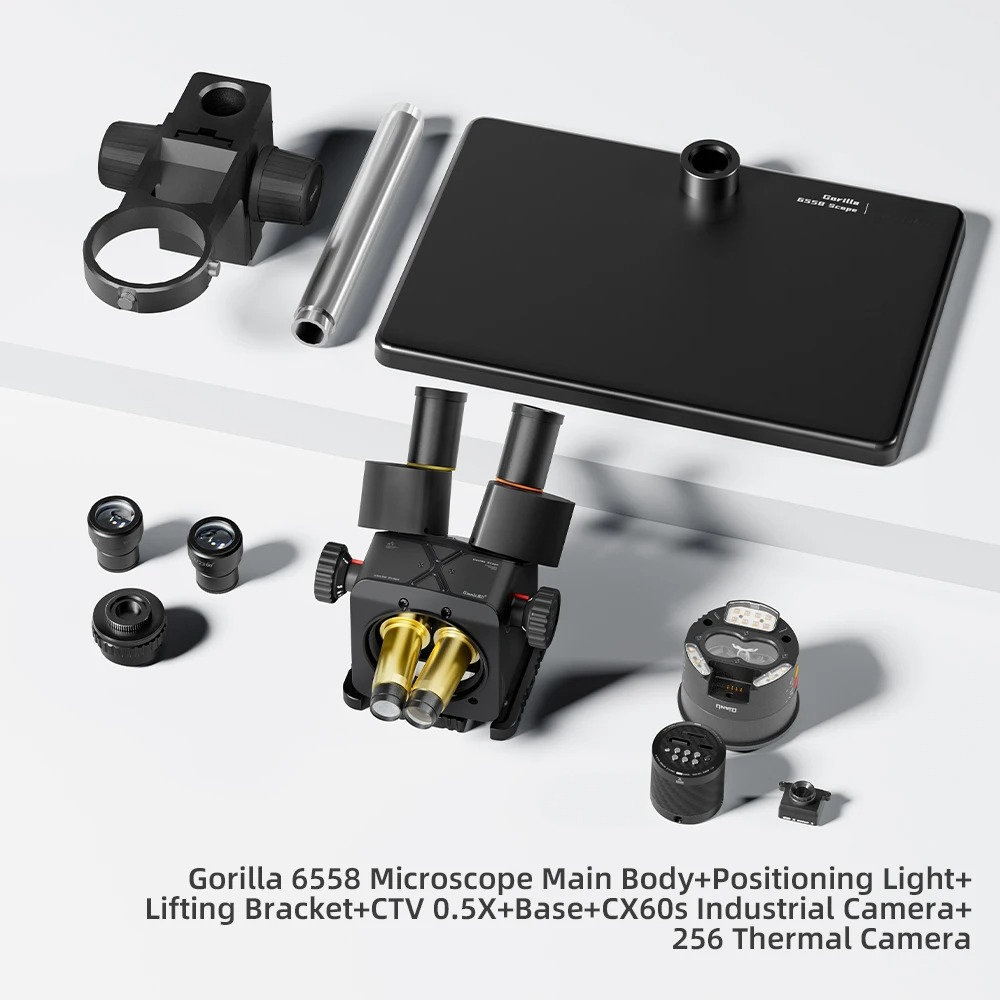 Qianli 6558 Gorilla Trinocular - Electronic Repair review and price