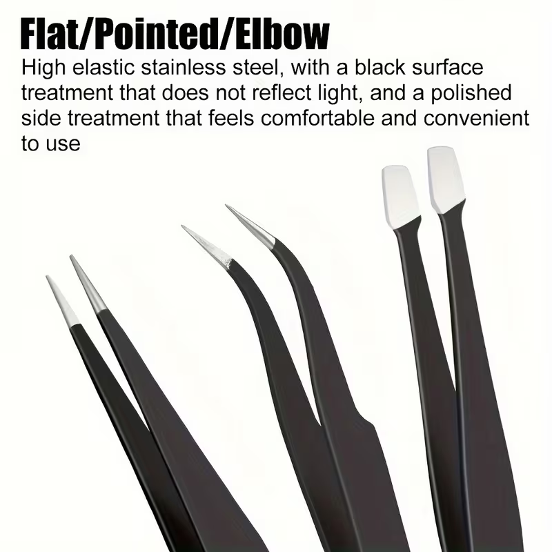 4Pcs ESD Precision Tweezer Set - Smd Tweezer Set review and price