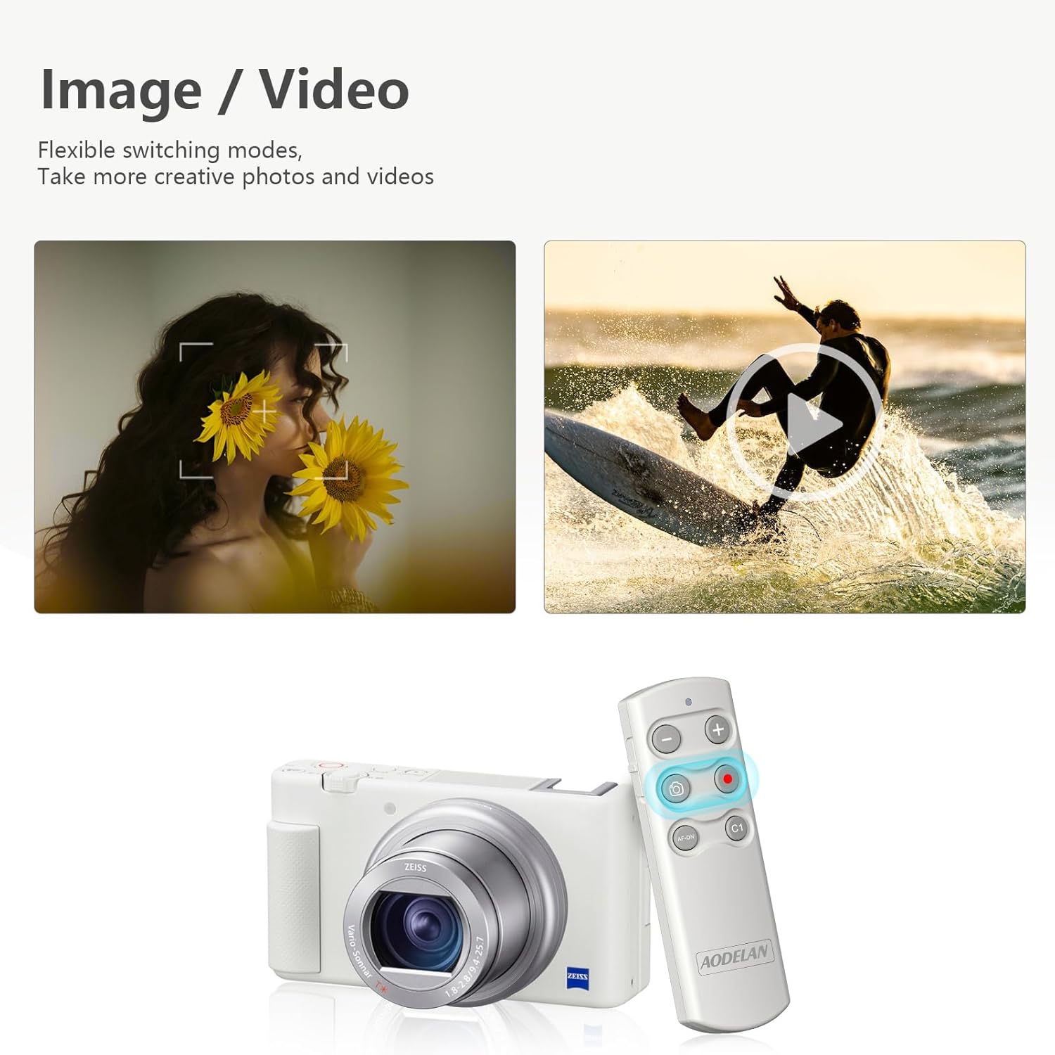 AODELAN Wireless Bluetooth Rem - Sony Camera A7 Iv review and price
